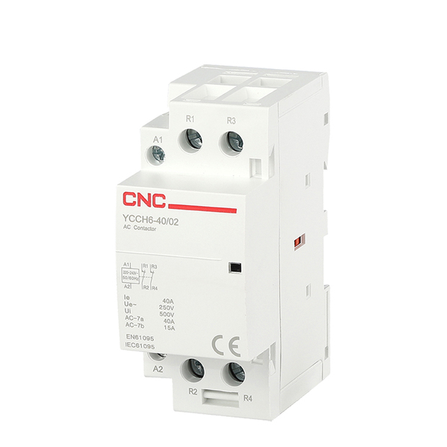 CNC ELECTRIC AC 16A 25A 32A 63A 100A Modular Contactor 3P 4P Automatic Type Contactor