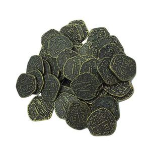 Hot Game Irregular <span class=keywords><strong>Pirate</strong></span> Coins Nouvelles pièces en métal Pièces en or/argent pour jeux et collection - Product Image 5