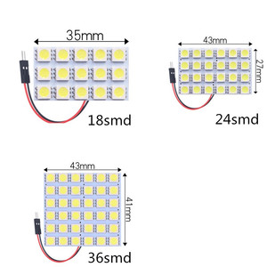 Car interior reading light, interior light 18, 24, 36SMD, 5050, spare tire light, interior <b>lighting</b>. - Product Image 5