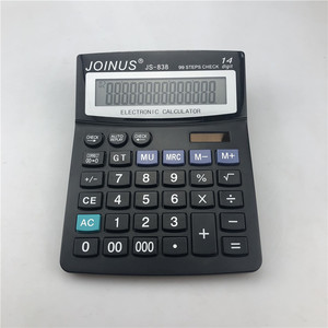 Joinus Js838 14 Digit Electronic Calculator With Check Function For Office Use - Product Image 1