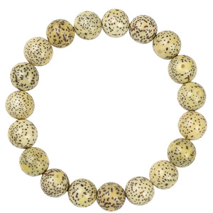 Bodhi Seed <b>Bracelet</b> 10mm Natural Stone Hand Polished Unisex Jewelry Gift - Product Image 5