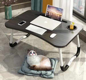 Gấp bàn đơn giản Giường trẻ em Bàn máy tính bàn học trên giường nhỏ máy tính xách tay di động chế độ bàn nhà máy bán hàng trực tiếp - Product Image 4