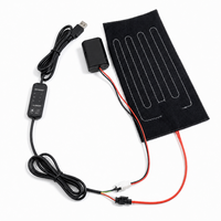 Contrôleur intelligent de puissance USBA vers USB-C avec réglage de chauffage 5V pour tapis chauffant de massage, compatible domotique, indice IP54, 2A