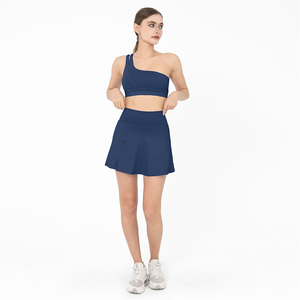 Ingrosso Gonna da Tennis di alta qualità unica interna corta da Golf atletica 2 pezzi Set di sport sportivi personalizzati da palestra per le donne - Product Image 2