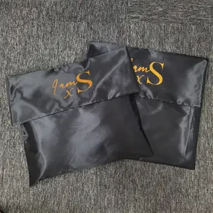 Chuanghua Luxe Stof Envelop Tas Voor Handtas Zijde Satijn Custom-Made Stofzak Voor Draagtas Verpakking Satijn Envelop pouch