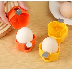 Batteur à œufs manuel et éplucheur - Ouvre-coquille d'œuf compact et portable, sans batterie, rangement facile - Product Image 1