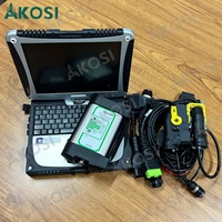 Cable de Prueba para Laptop CF19 + ECU Vocom Vcads 88890300 para Volvo/Renault/UD/Mack, Herramienta de Diagnóstico y Programación de ECU para Excavadoras y Camiones