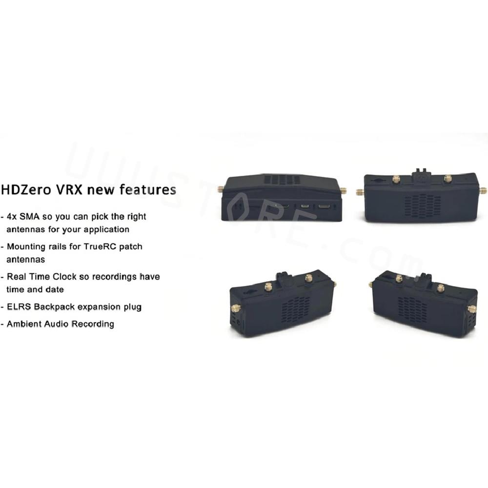 Hdzero VRX4 5.8ghz 720p 60fps Digital HD Receiver Module