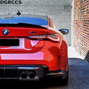 Alerón Trasero de Fibra de Carbono Estilo PSM Tipo Panal de Abeja Sin Perforaciones para BMW Serie 4 G22 Coupé y M4 G82 2020-2023 - Product Image 6