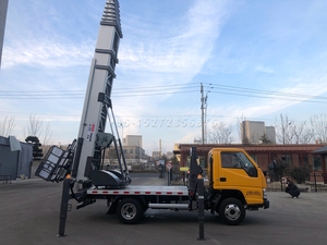 Promotion JMC <span class=keywords><strong>35</strong></span>-40m Véhicule de travail en hauteur à échelle télescopique 32m 38m Manipulateur d'échelle télescopique <span class=keywords><strong>Camion</strong></span> de levage à prix avantageux - Product Image 6