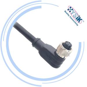 Abgeschirmter M12-Kabelstecker, 4-poliger D-Code IP68, 1000-Mbit/s-Daten übertragung für Ethernet - Product Image 2