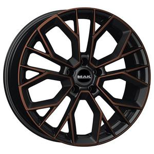 Rueda de Repuesto MAK STILO Negra y Bronce, Nueva, Construcción Metálica - Product Image 1
