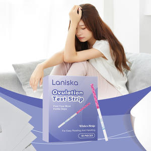 Laniska는 여성의 체주기 색상 개발을 이해하도록 도와줍니다 명확한 휴대용 시험지 - Product Image 2