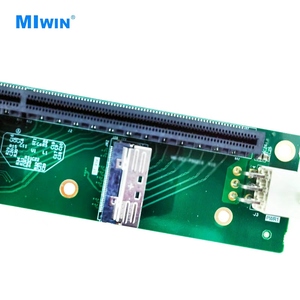 Miwin Custom 1 ranura GPU placa Base PCIE5.0 X16 placa de expansión extensión placa base 8654 a 8654 GPU placa base para servidor - Product Image 3