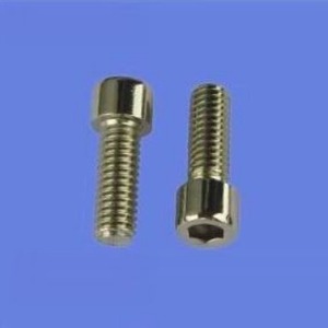 Fx Cylindrical Head Socket Cap Screws M4 M5 M6 M8 Nickel Plated Carbon Steel Metric Standard Thread - Product Image 1