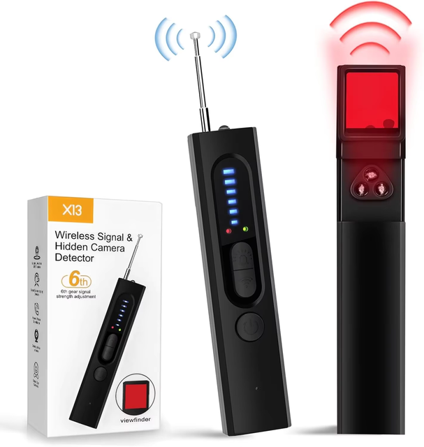 Hot Sell Monitoring Wireless Signals Anti-Location Monitoring and Anti Camera In Hotels Infrared Detector