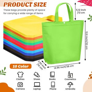 Borsa per <span class=keywords><strong>la</strong></span> <span class=keywords><strong>spesa</strong></span> in tessuto Non tessuto riutilizzabile Eco personalizzata all'ingrosso - Product Image 5