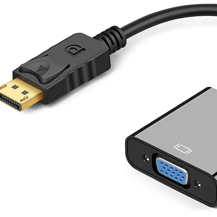 DisplayPort zu VGA Konverter männlich zu weiblich 1080P