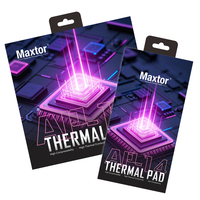 Maxtor-Almohadillas térmicas de silicona conductiva, interfaz de PVC para GPU SSD, refrigeración de tarjeta gráfica usada para ordenador portátil, 16,8 W/mk 120*120