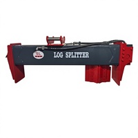 Offre Spéciale : Fendeuse de bûches SLN, attache hydraulique pour excavatrice, 5-8 tonnes, forte force de fendage, moteur, processeur de bois de chauffage pour entrepreneur