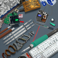 Ujung Solder Tembaga Presisi Seri JBC C210/C245 Original untuk Cartridge, Kompatibel dengan T210/T245 CDS/CDB