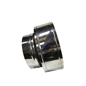6 "En Acier Inoxydable <span class=keywords><strong>à</strong></span> <span class=keywords><strong>Double</strong></span> <span class=keywords><strong>Paroi</strong></span> de Cheminée/Évent de Toit Casquette/Chapeau de Pluie <span class=keywords><strong>Tuyau</strong></span> Hotte - Product Image 3