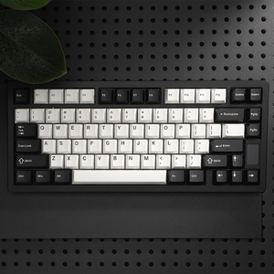 Teclado mecánico intercambiable en caliente 75% Teclado personalizado RGB ND75 Caja negra Pantalla Interruptor lineal Inalámbrico - Product Image 2