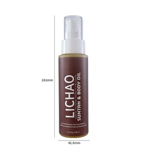 Huile bronzante hydratante au beurre <span class=keywords><strong>de</strong></span> karité parfumée au chocolat végétalien OEM, lotion accélérateur <span class=keywords><strong>de</strong></span> <span class=keywords><strong>bronzage</strong></span> pour la plage et l'extérieur - Product Image 2