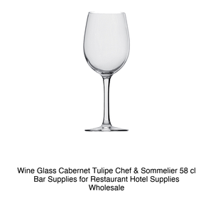 Copa de Vino Cabernet Tulipe Chef & Sommelier 58 cl, Artículos de Bar para Restaurantes, Suministros para Hoteles, Venta al por Mayor - Product Image 2