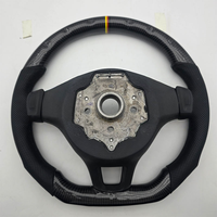 Nouveau produit phare : Volant perforé en cuir et fibre de carbone pour Volkswagen VW Passat Golf 7