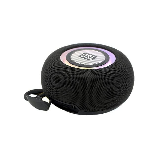 TG411 Wireless BT Speaker 16W power Fabric Design RGB LED Lighting Subwoofer TWS Desktop Portable speakers Handle belt
