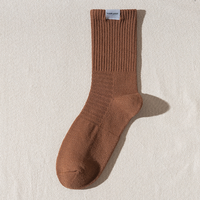 Fabricant de chaussettes Hommes Femmes Chaussettes en coton tissé avec étiquette personnalisée