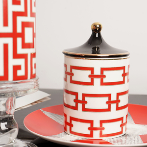 Portacandele Retrò Europeo SYL in <span class=keywords><strong>Ceramica</strong></span> con Volto Femminile, Contenitore per Gioielli, Decorazione per la Casa e la Bellezza - Product Image 3