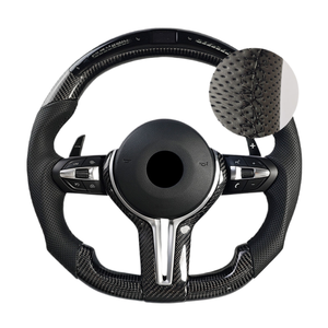 Volant sport en fibre de carbone modifié avec LED pour la série E F ZC-E90-T002-YD - Product Image 1