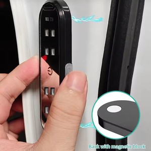 2 Pezzi Luci LED per Portiera Auto RGB, Luci di Avvertimento Wireless USB, Proiettore Sottoporta Magnetico, Lampada Ambientale Automatica - Product Image 4