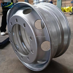 ล้ออะลูมิเนียมฟอร์จน้ำหนักเบา MEIKA 16X6.0 รุ่นใหม่ สำหรับรถบรรทุกและรถบัส ได้รับการรับรองมาตรฐาน ISO ผลิตในประเทศจีน - Product Image 5