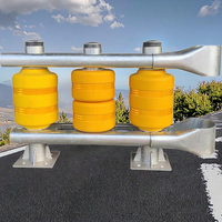 Prueba de muestra de soporte Roadsafe EVA Tráfico en carretera Seguridad vial Barrera de barandilla rodante Barrera de barandilla de rodillo antichoque