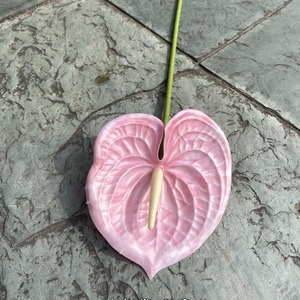 All'ingrosso 3D simulazione rosa fiori bianchi per la casa ristoranti morbidi fiori artificiali piccola palma Flakcrane per il matrimonio - Product Image 4