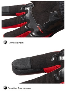 <span class=keywords><strong>Scooter</strong></span> eléctrico de seguridad para hombres que montan guantes de motocicleta de dedo completo invierno - Product Image 6