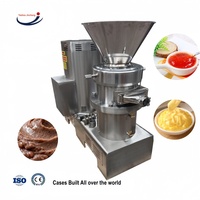 Broyeur colloïdal en acier inoxydable 304 à large plage de production pour beurre de cacahuète, pâte de mamarind et fabrication de tahini, capacité 50-2000 kg/h