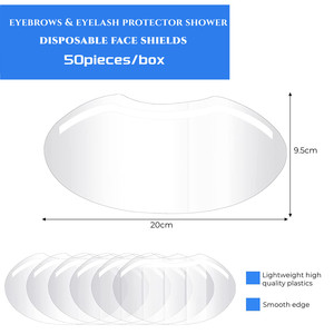 Visière de protection jetable pour microblading des sourcils, maquillage permanent, extensions, soins post-cataracte et protection des yeux - Product Image 6