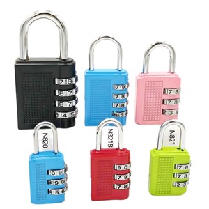 Serrure à code mécanique à 4 chiffres en alliage de zinc pour grande valise, casier de dortoir ou de salle de sport, modèle N824 - Product Image 5