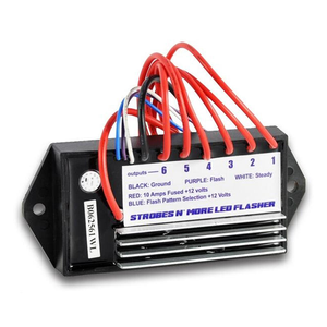 กล่องไฟแฟลช LED 7 รูปแบบ 2 ช่อง <span class=keywords><strong>12V</strong></span> สำหรับรถฉุกเฉินและยานพาหนะอเนกประสงค์ - Product Image 1