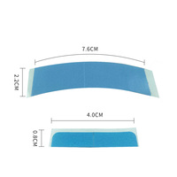 Ruban Adhésif Double Face TPU Blanc Doré Super Adhérent et Imperméable, Qualité Médicale Personnalisée pour Remplacement d'Extensions Capillaires et Masquage
