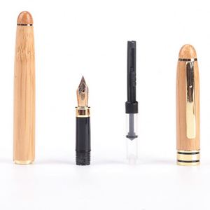Bolígrafo de Bambú de Lujo en Oferta, Bolígrafo Metálico para Regalo Empresarial con Logotipo Grabado con Láser - Product Image 3