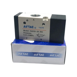 Airtac ของแท้ใหม่เอี่ยม รุ่น 3a ซีรีส์ 3a310-08 Nc/3a310-08 วาล์วควบคุมลมนิวเมติกแบบ 3/2 ทาง ของแท้ใหม่สำหรับระบบอัตโนมัติในอุตสาหกรรม - Product Image 1