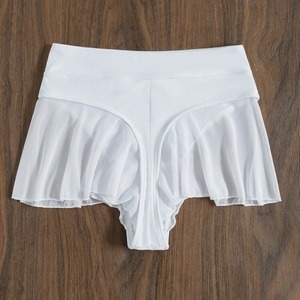 Conjunto de Bikini de Dos Piezas con Tanga de Malla Transparente de Cintura <span class=keywords><strong>Alta</strong></span>, Estilo Europeo y Americano, Nuevo y Sexy - Product Image 5