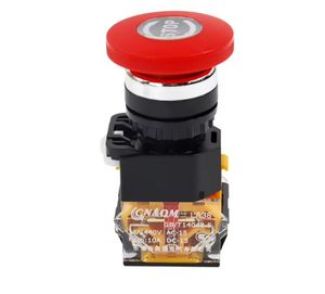 Meilleures ventes Bouton-poussoir d'arrêt d'urgence à tête de champignon rouge, fixe et autobloquant pour machine - Product Image 2