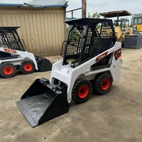 Original gebrauchter Mini Bobcat S70 Kompakt lader S130 S160 Mini-Kompakt lader mit Frontlader