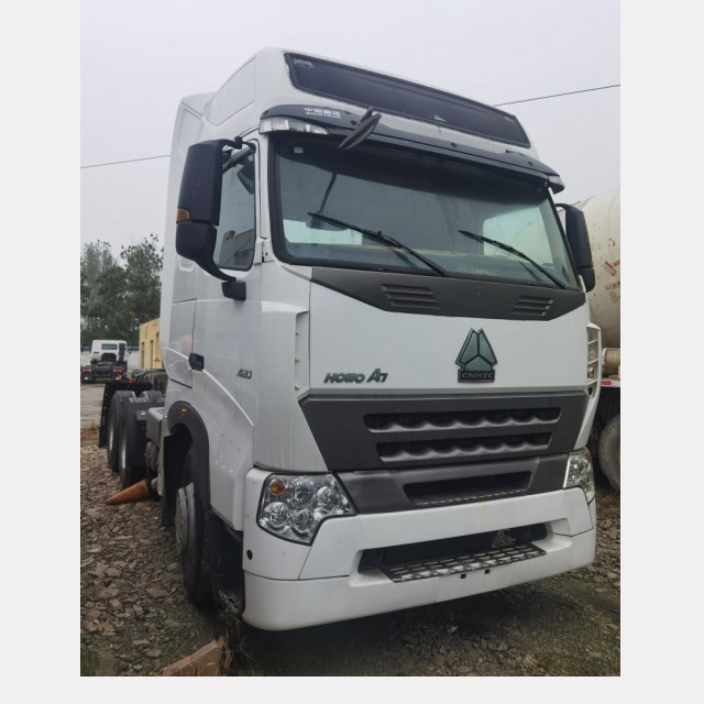 Used Sinotruk Howo A7 Tractor Truck 6x4 375HP 10 Wheels